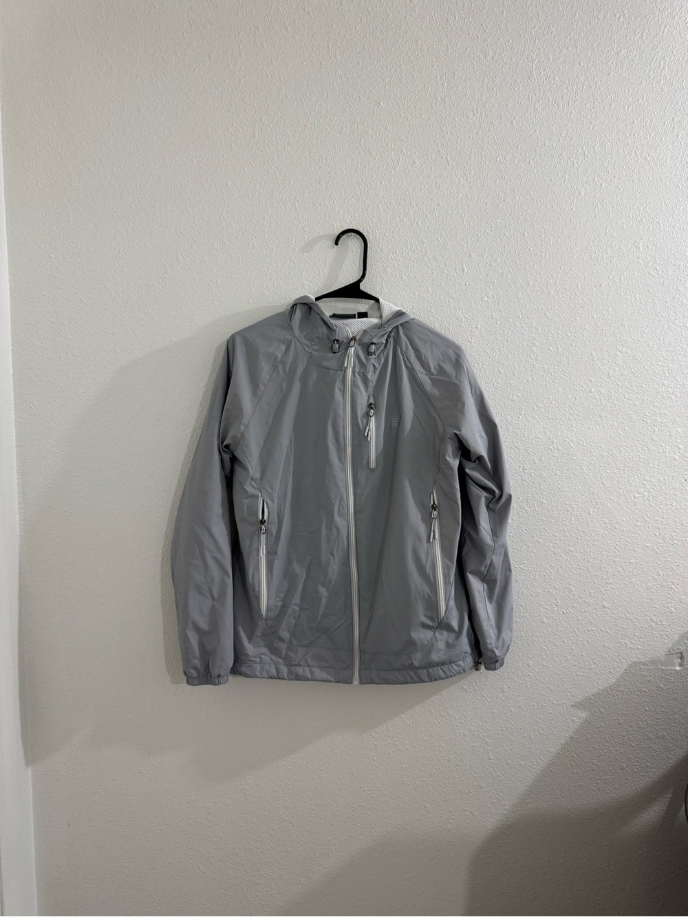 Gray new balance lightweight jacket